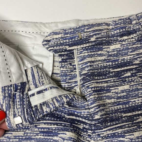 KATHERINE BARCLAY Tweed Knit Shorts size 6 - Picture 5 of 9